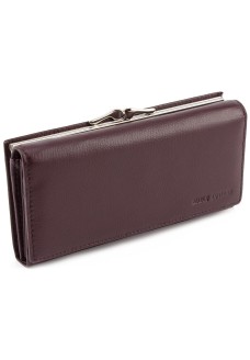 Сучасний гаманець для жінок зі шкіри Marco Coverna MC-1412-8 (JZ6614) коричневий