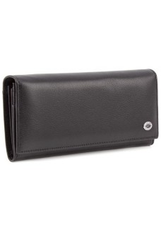 Жіночий гаманець з натуральної шкіри ST Leather (ST150-1) 98369 Чорний