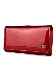Женский кожаный кошелек с визитницей ST Leather (S9001A) 98285 Красный