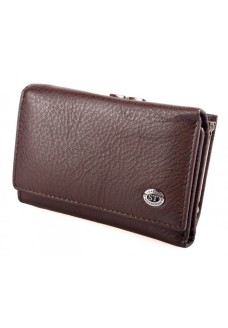 Женский кожаный кошелек складной ST Leather (ST617) 98554 Коричневый