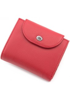 Жіночий шкіряний гаманець ST Leather (ST410) 98473 Червоний