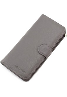 Современный кожаный кошелек для женщин Marco Coverna MC-B031-950-3 (JZ6670) серый