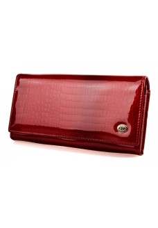 Жіночий шкіряний гаманець ST Leather (S1001A) 98189 Червоний