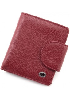 Жіночий гаманець зі шкіри ST Leather (ST415) 98483 Бордовий