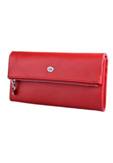 Женский кожаный кошелек ST Leather (ST269) 98432 Красный