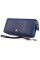 Шкіряний гаманець клатч на дві блискавки ST Leather (ST238-2) 98424 Синій
