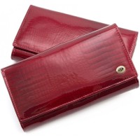 Жіночий шкіряний гаманець ST Leather (S9001A) 98280 Червоний