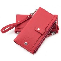 Женский кожаный кошелек ST Leather (ST420) 98508 Красный