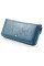 Жіночий шкіряний гаманець клатч на блискавки St leather (ST238) 382020 Блакитний