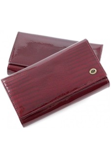 Жіночий гаманець шкіряний ST Leather (S8001A) 98276 Бордовий