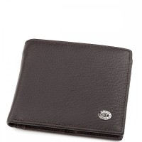 Чоловічий шкіряний гаманець ST Leather (ST159) 98393 Коричневий