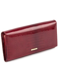 Жіночий лаковий гаманець із тисненої шкіри Marco Coverna MC-403-1010-2 (JZ6575) червоний