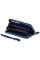 Шкіряний кошелек- клатч на блискавки St leather (ST238) 382019 Синій