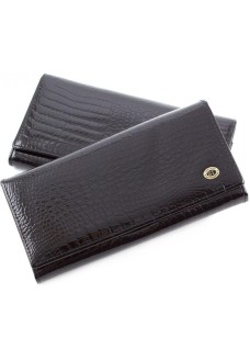 Женский кошелек из натуральной кожи ST Leather (S2001A) 98220 Черный
