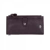 Гаманець шкіряний на заклепках ST Leather (ST420) 98497 Коричневий