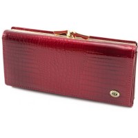 Женский кошелек кожаный ST Leather (S3001A) 98232 Красный