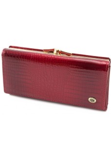 Женский кошелек кожаный ST Leather (S3001A) 98232 Красный