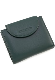 Невеликий гаманець із натуральної шкіри для жінок Marco Coverna MC-2036-7 (JZ6644) зелений
