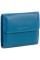 Маленький яркий кошелек для девушек из кожи Marco Coverna MC-2047A-10 (JZ6654) голубой