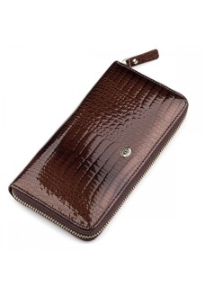 Жіночий шкіряний гаманець ST Leather (S4001A) 98242 Коричневий