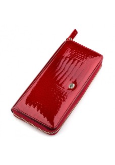 Гаманець жіночий з натуралной шкіри ST Leather (S7001A) 98272 Червоний