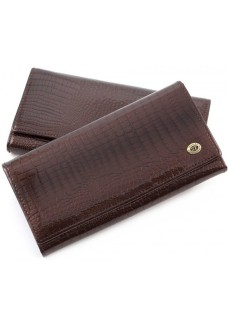 Жіночий гаманець шкіряний ST Leather (S2001A) 98228 Коричневий
