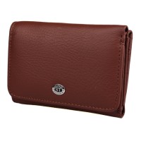 Жіночий шкіряний гаманець ST Leather (ST403) 98459 Коричневий