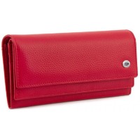 Женский кошелек из кожи ST Leather (ST9-103) 98569 Красный
