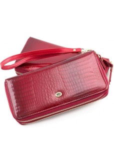 Женский кожаный кошелек ST Leather (S5001A) 98248 Красный