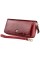 Жіночий шкіряний гаманець клатч на дві блискавки ST Leather (S5001A) 98246 Бордовий