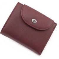 Женский кожаный кошелек ST Leather (ST410) 98479 Бордовый