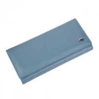 Гаманець жіночий зі шкіри ST Leather (ST150-1) 98364 Синій