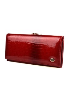 Жіночий шкіряний гаманець ST Leather (S3001A) 98233 Червоний