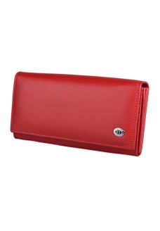 Женский кожаный кошелек ST Leather (ST634) 98563 Красный