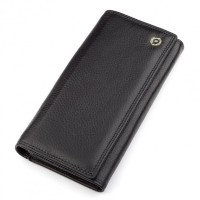 Кошелек женский из натуралной кожи Boston (S6001B) 98263 Черный