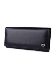 Жіночий шкіряний гаманець ST Leather (ST150-1) 98368 Чорний