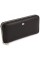 Клатч гаманець на блискавки зі шкіри ST Leather (ST201) 98406 Чорний