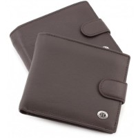 Мужской кожаный кошелек ST Leather (ST138) 98342 Коричневый