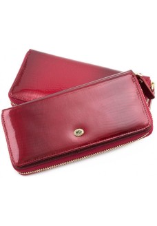 Жіночий гаманець зі шкіри ST Leather (S7001A) 98266 Червоний
