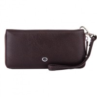 Кожаный кошелек- клатч на молнии ST Leather (ST238) 382023 Коричневый