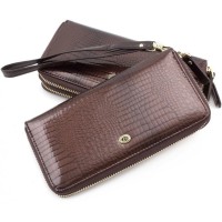 Жіночий гаманець шкіряний ST Leather (S4001A) 98238 Коричневий