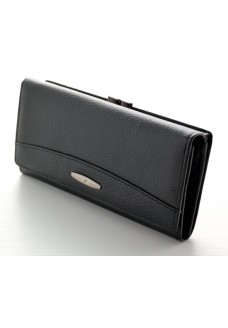 Жіночий шкіряний гаманець Tailian (T827) 98652 Чорний