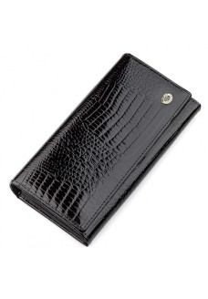Гаманець жіночий шкіряний ST Leather (S2001A) 98217 Чорний