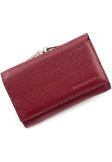 Компактний жіночий гаманець з Маленький гаманець зі шкіри Marco Coverna MC-2049A-7 (JZ6660) бордовий