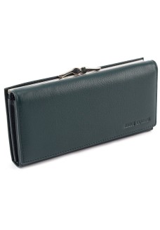 Оригінальний шкіряний гаманець Marco Coverna MC-1412-7 (JZ6613) зелений