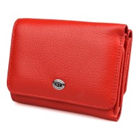 Женский кожаный кошелек ST Leather (ST403) 98455 Красный