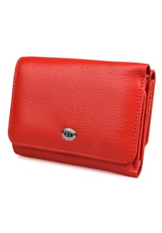 Жіночий шкіряний гаманець ST Leather (ST403) 98455 Червоний