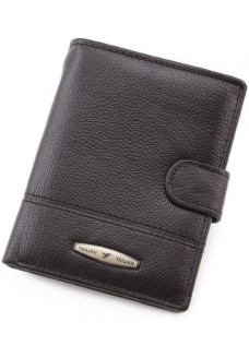 Чоловічий шкіряний гаманець Tailian (T247) 98618 Чорний
