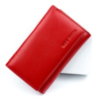 Небольшой модный женский кошелек Marco Coverna MC-1418-2 (JZ6628) красный