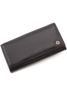 Жіночий шкіряний гаманець Boston (S6001B) 98259 Чорний